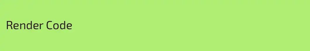 Render Code